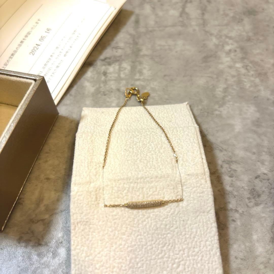 Ponte Vecchio ★K18YG ダイヤモンドブレスレット