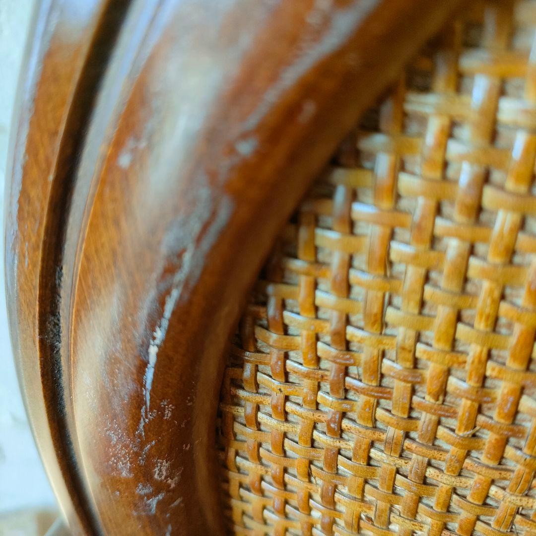 karimoku カリモク 電話台 花台 レトロ キャビネット アンティーク