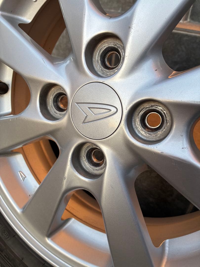 155/65R14 スタッドレスタイヤ アルミホイールの４本セット