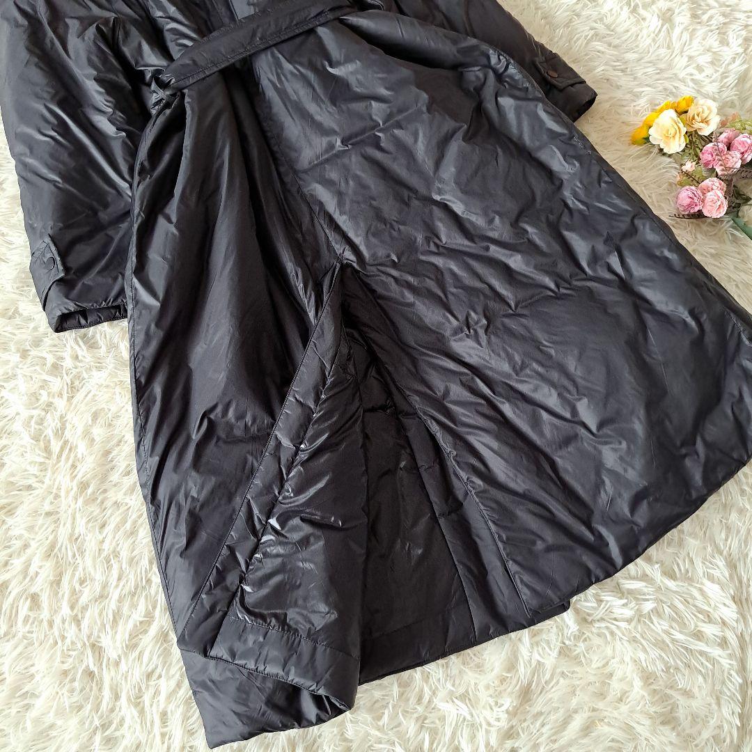 美品 ザラꕤ近年モデル 現行タグ トレンチ風 ベルト付 テーラード ロングコート