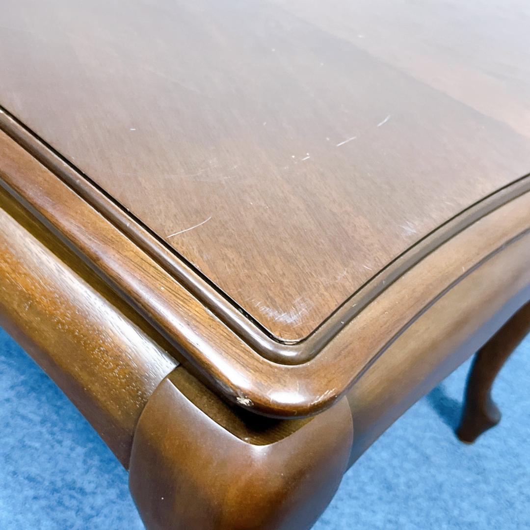 マルニ木工 マキシマム 猫脚 木製センターテーブル 古家具 ビンテージ レトロ