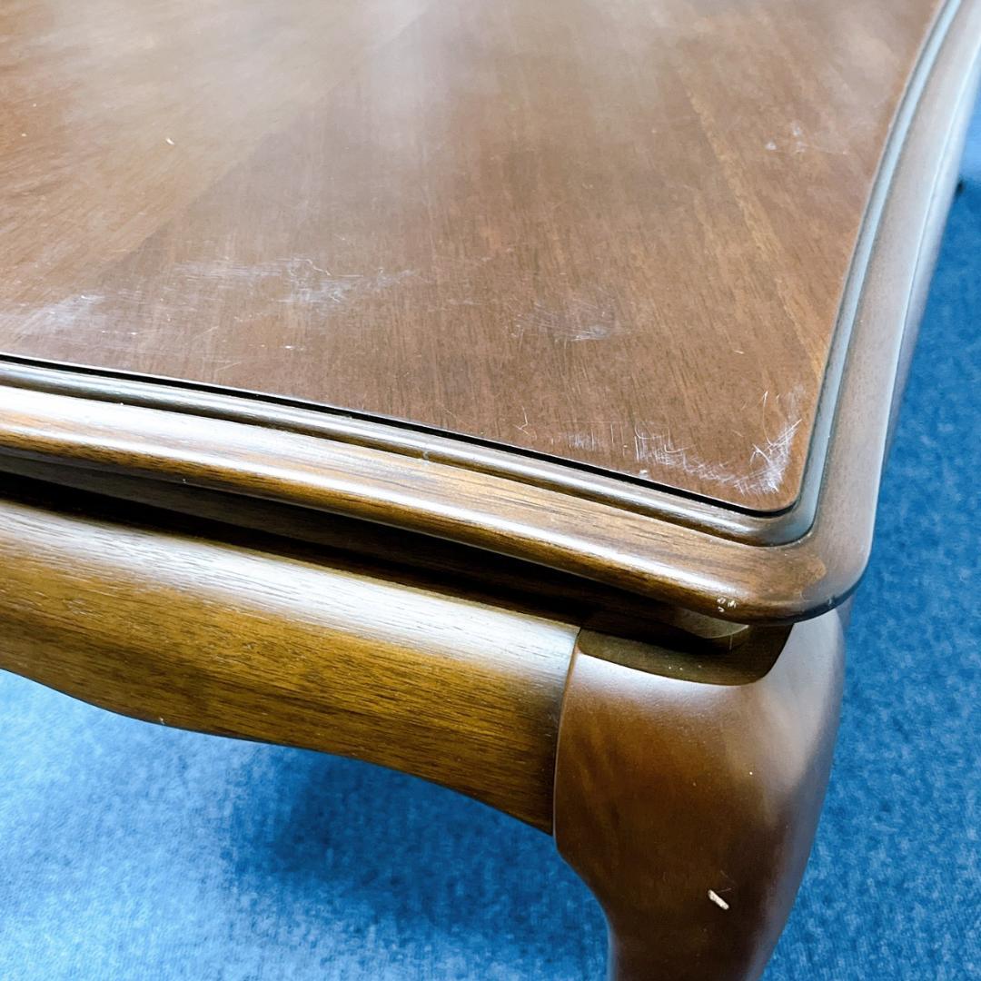 マルニ木工 マキシマム 猫脚 木製センターテーブル 古家具 ビンテージ レトロ