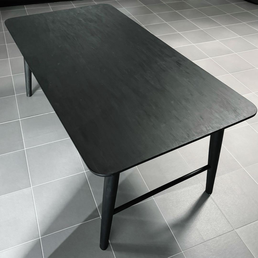 黒 折り畳み机 アイアン アイアン塗装 ローテーブル サイドテーブル 和室