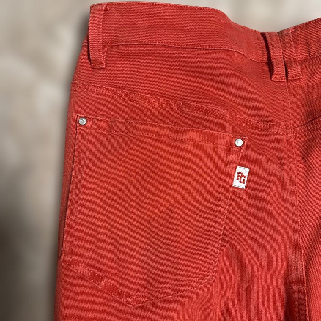 PEARY GATES ストレッチ ゴルフパンツ サイズ4 レッド オレンジ