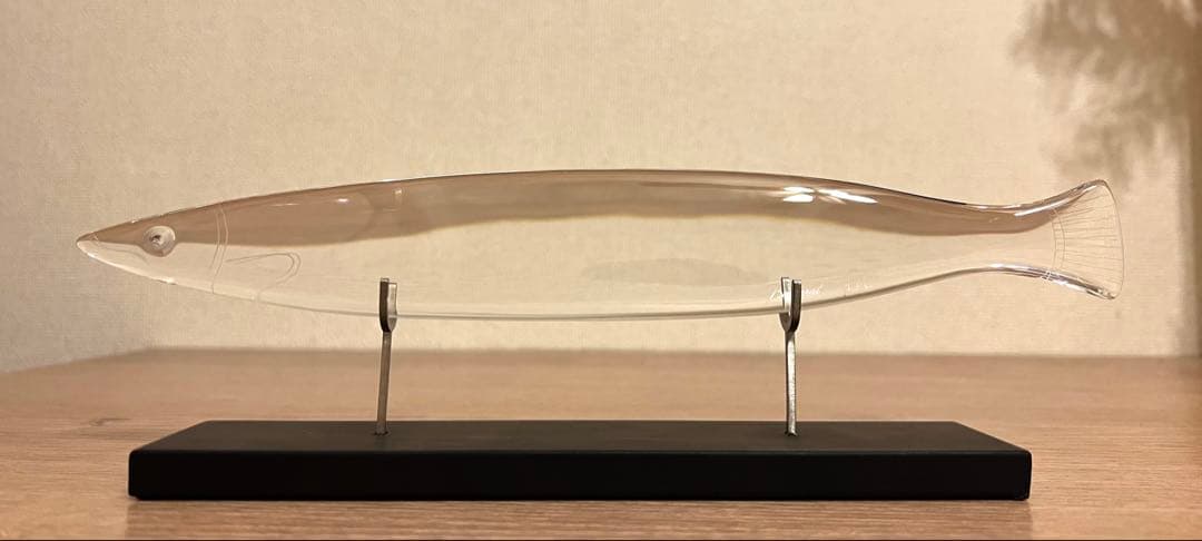 Baccarat バカラ ラランヌ　フィッシュ　魚　カマス　箱付　フィギュリン