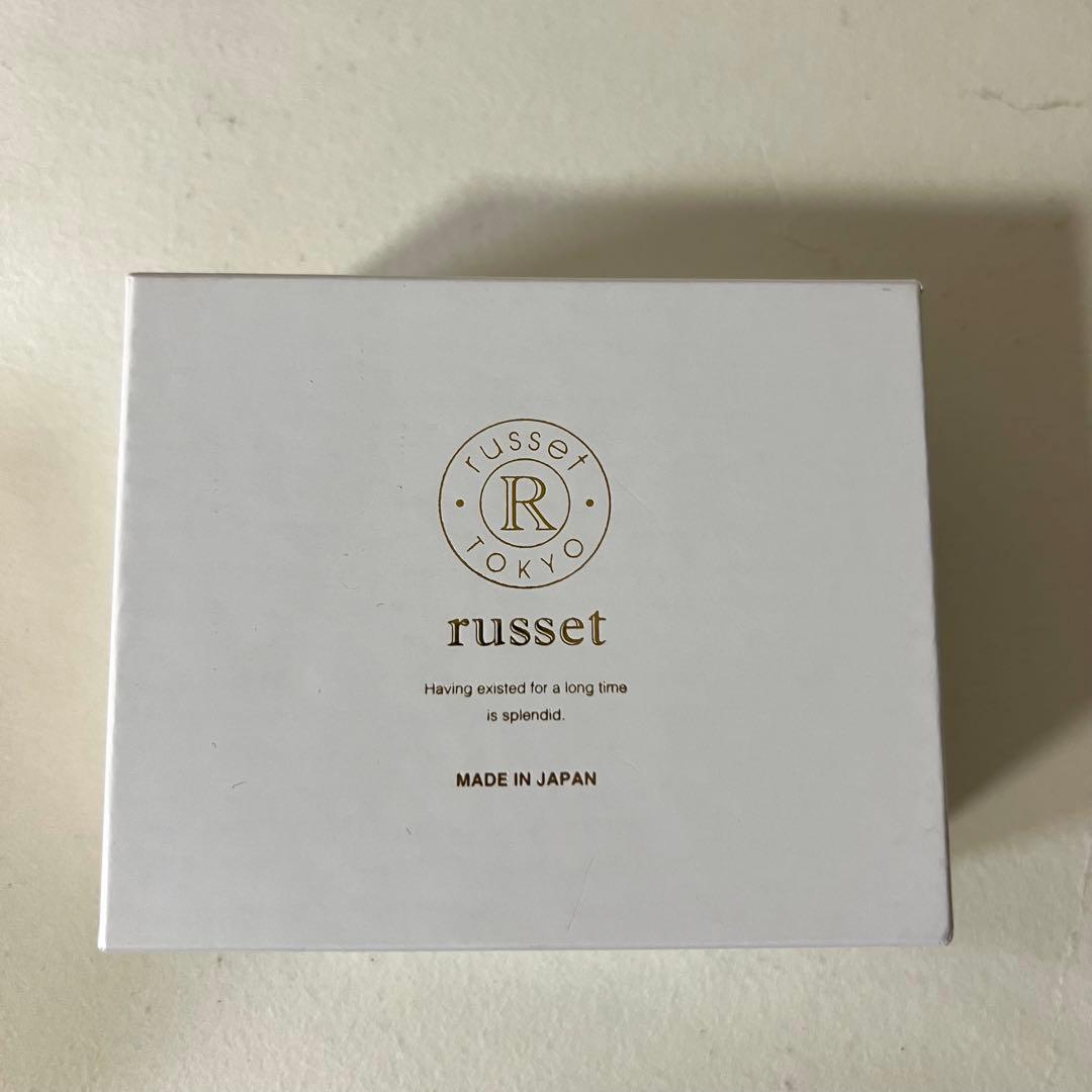 未使用品 ラシット モノグラム 3つ折り財布 ブラック 黒 レザー カード 箱付