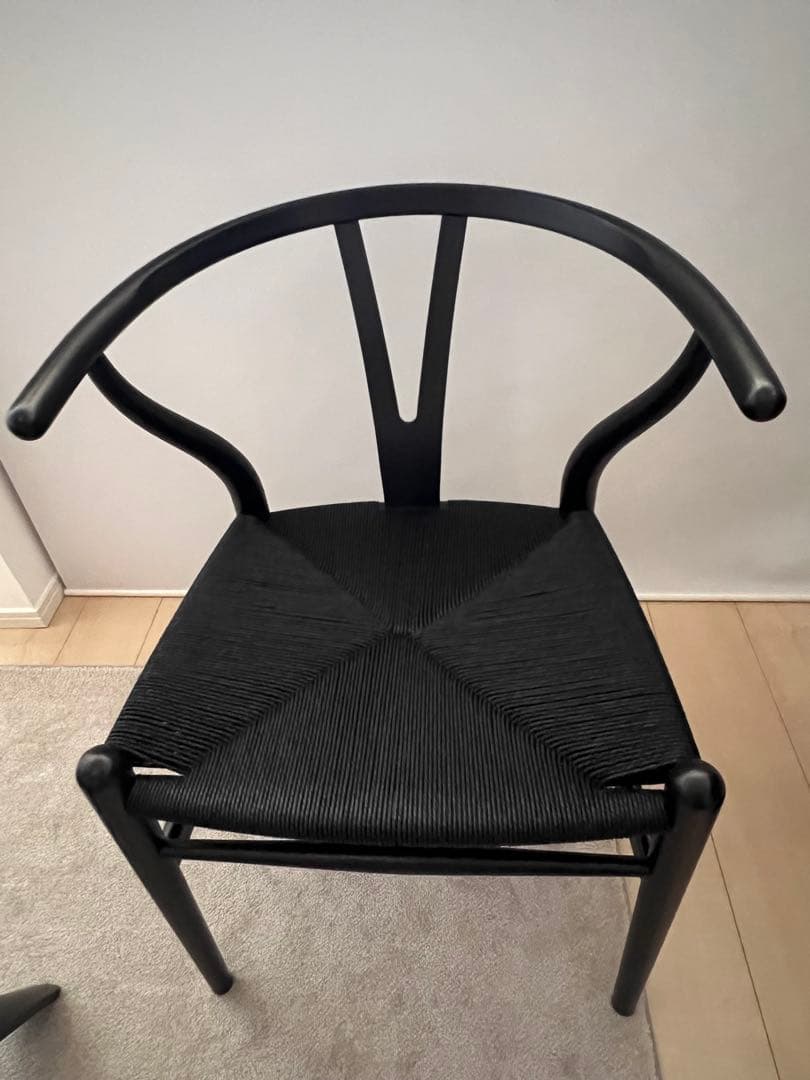 ブラックフライデー限定ユーカリブラックYチェアカールハンセン＆サン CH24