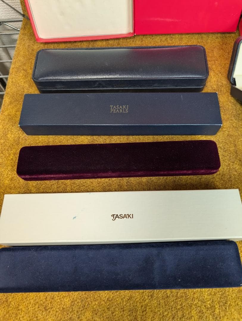 TASAKI 空箱　まとめ売り　指輪　真珠　パール　ネックレス　ケース　セット