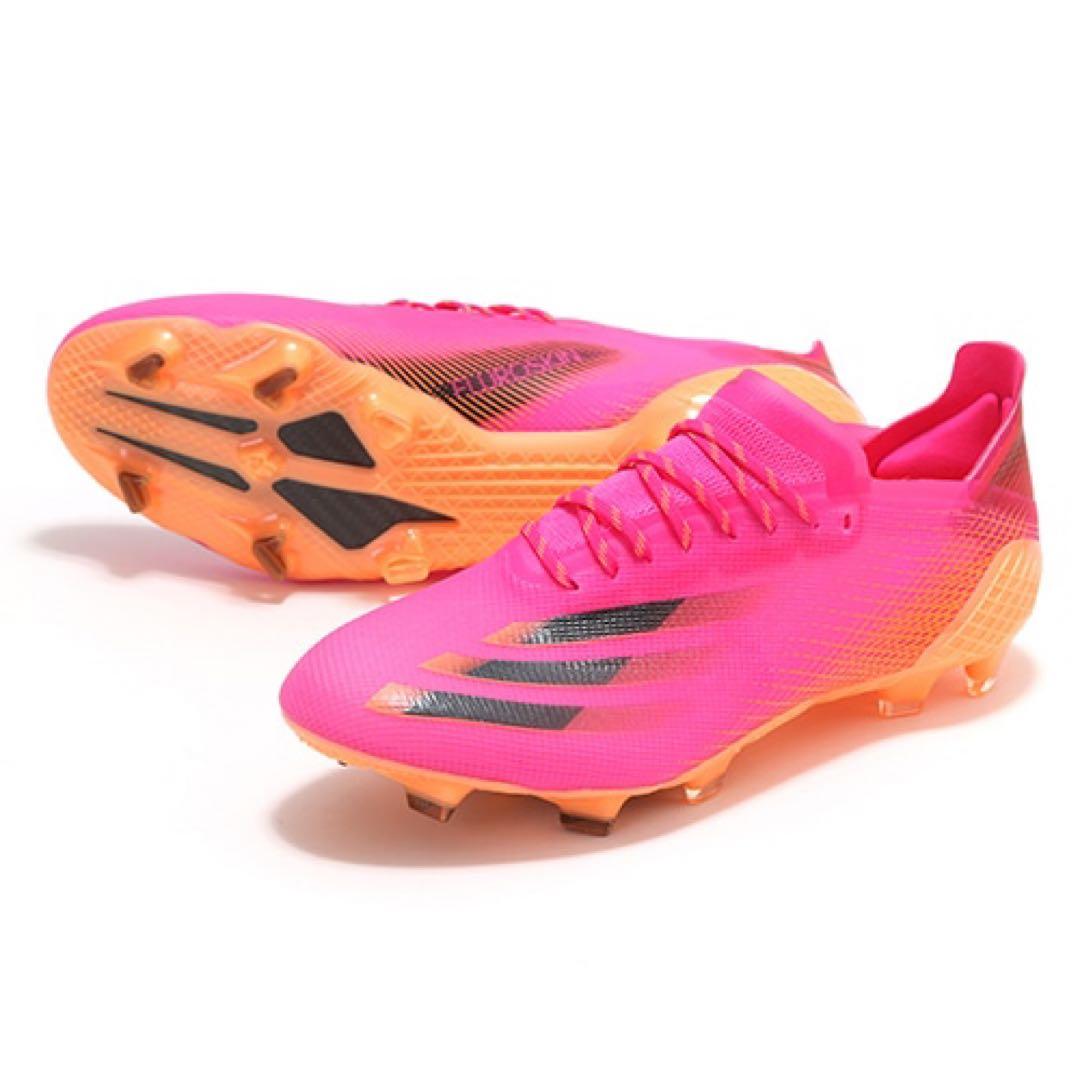 ピンク グラデーション サッカーシューズ　27.5cm