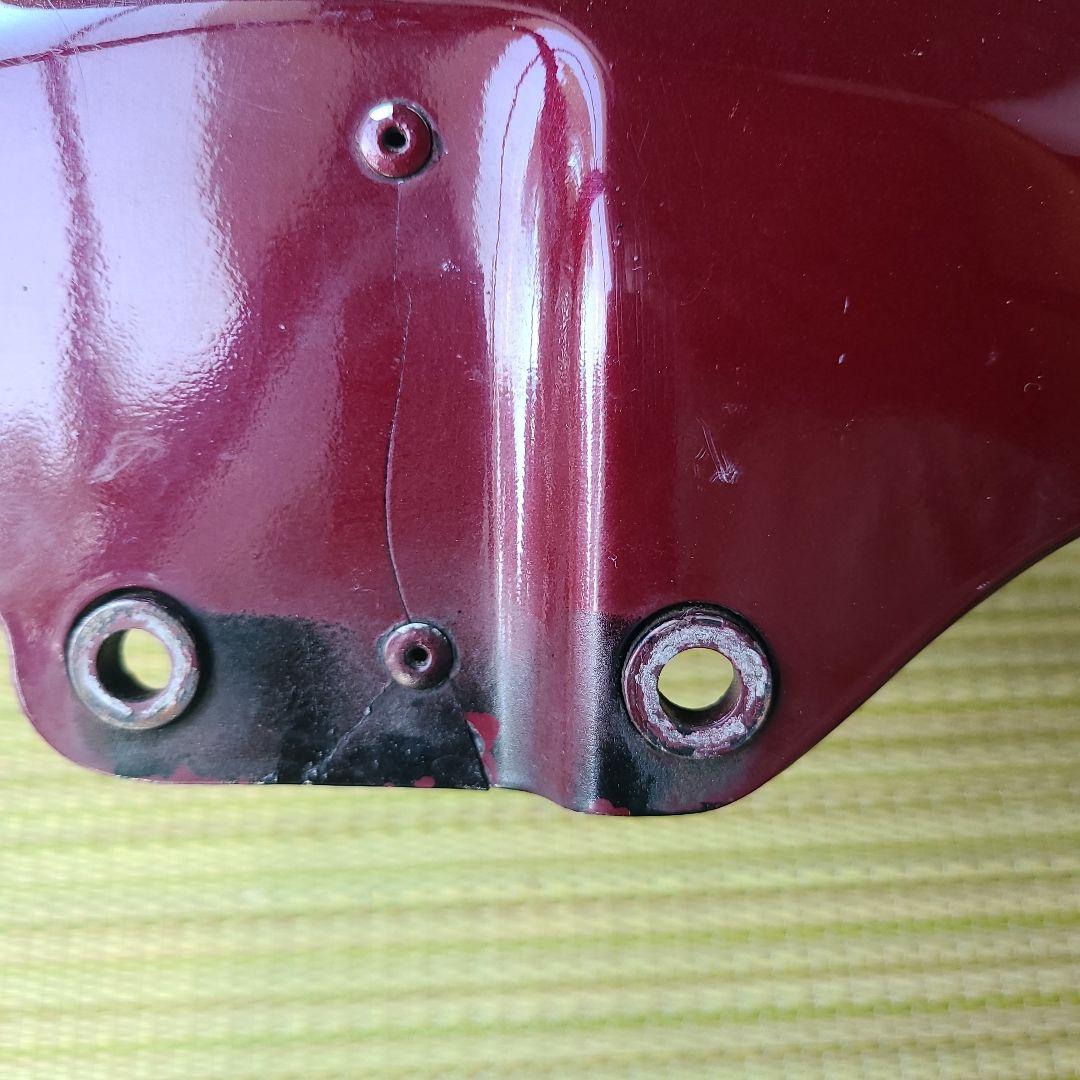 ゼファー400純正テールカウル サイドカバー フェンダー キズ汚れヒビ有