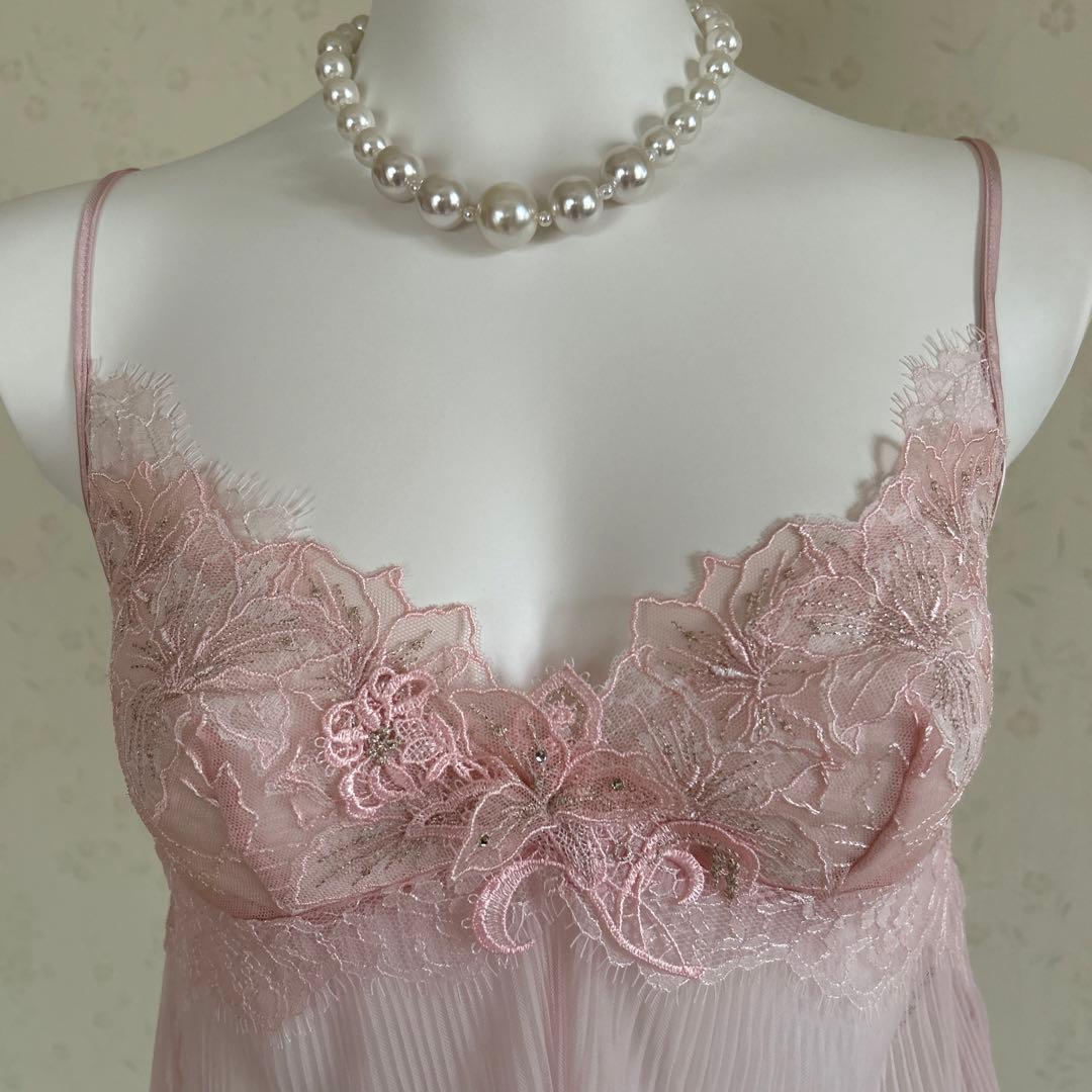 【定価17,600円】ワコール　パルファージュ　ピンク キャミソール サイズ80