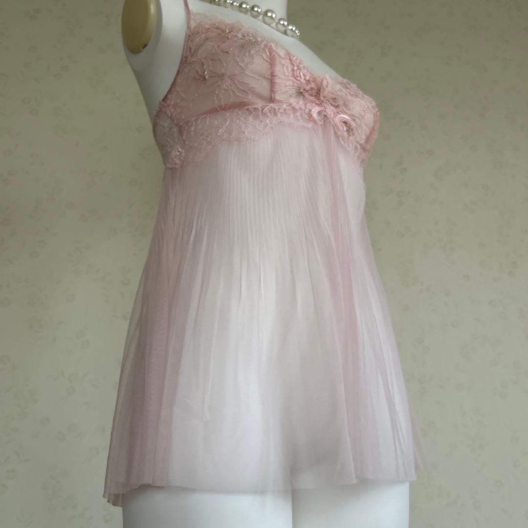 【定価17,600円】ワコール　パルファージュ　ピンク キャミソール サイズ80