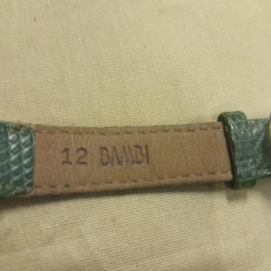 SEIKO NOIE デュアルタイム　グリーンレザー 腕時計　セイコー　ノイエ