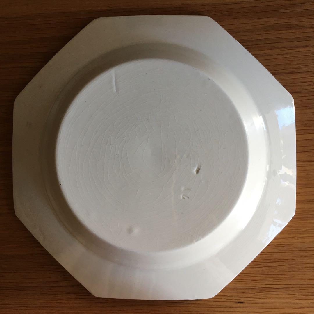 美品 クレイユモントロー　オクトゴナル　深皿 スーププレート アンティーク