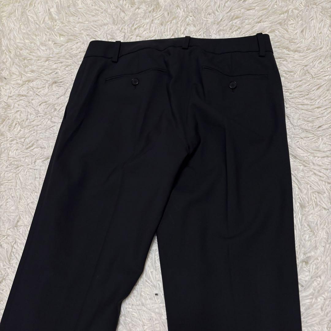 美品 M 現行 Theory セットアップ スーツ ブラック 黒 ストレッチ