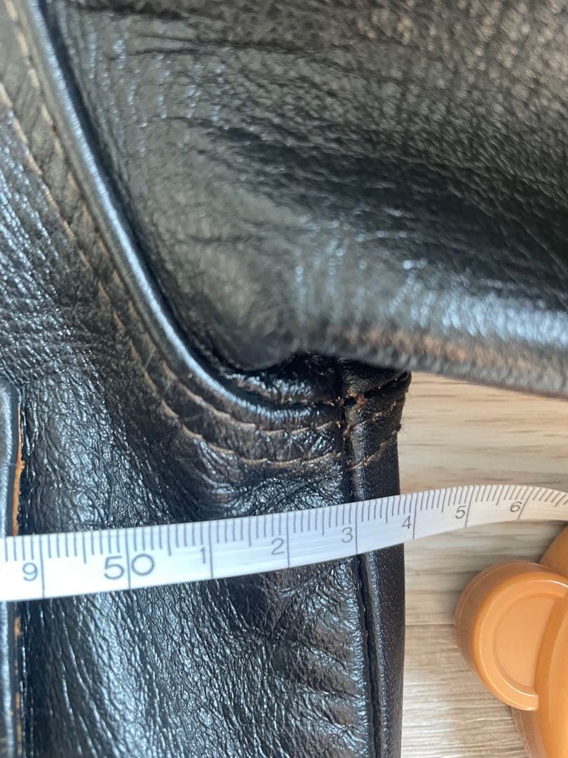 サイズ42 オール馬革　茶芯　ファインクリークレザー　バージニアビーチ