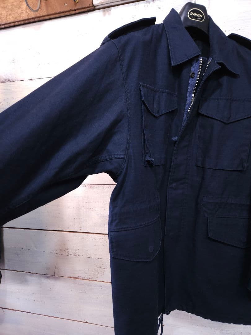 ハイク ミリタリー フィールドジャケット M-51 ネイビー系 オーバーサイズ