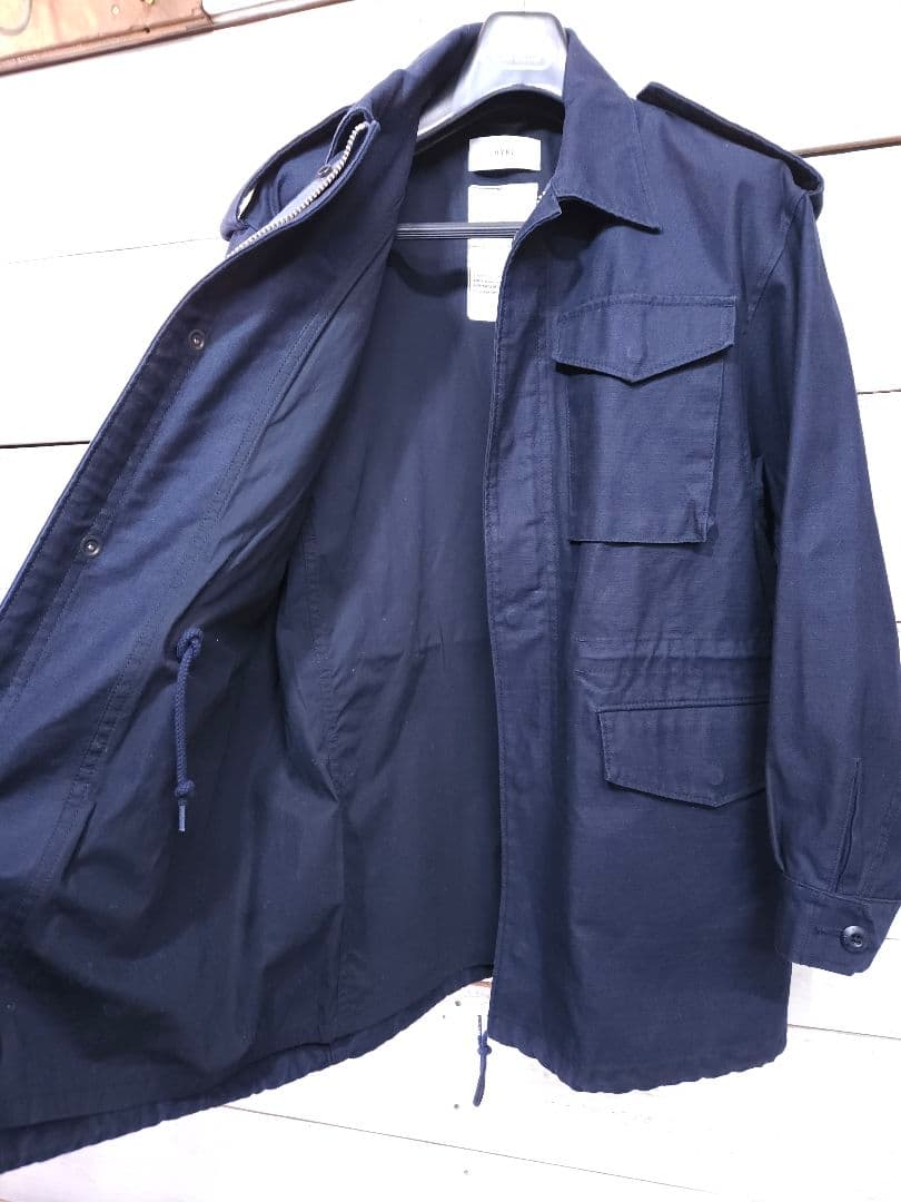 ハイク ミリタリー フィールドジャケット M-51 ネイビー系 オーバーサイズ