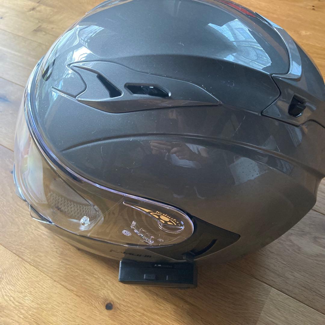 Kabuto カムイ3 フルフェイスヘルメット ガンメタ サイズXL