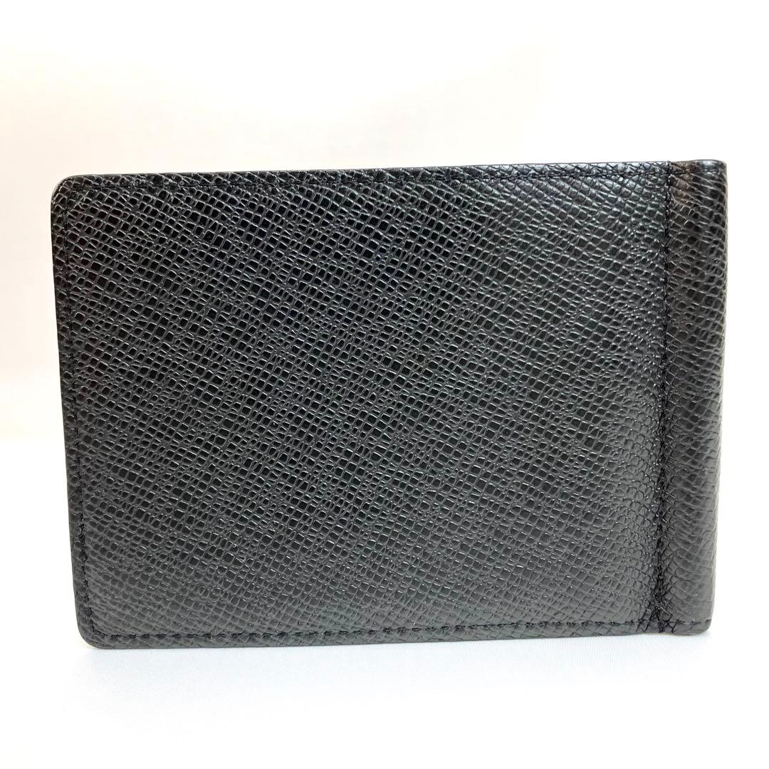 【極美品】ルイヴィトン　タイガ　ポルトフォイユ パンス　マネークリップ　ブラック