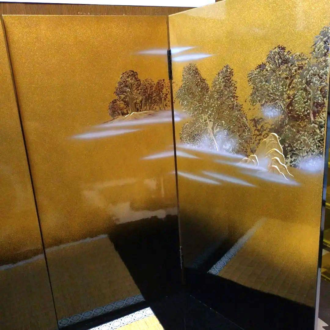 兜飾り　日本の伝統文化 端午の節句　五月人形　こどもの日　②畳台と屏風のみ