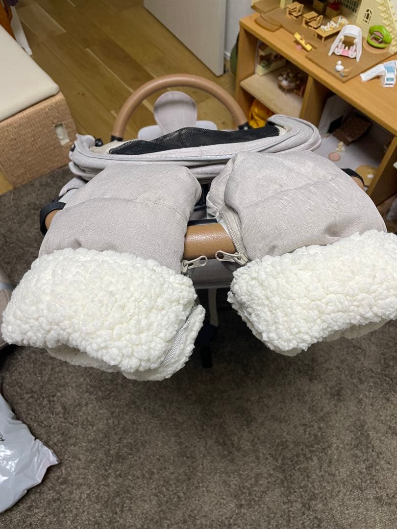 ①エアバギー マキシコシセット ベージュ ①と②を両方ご購入下さい！