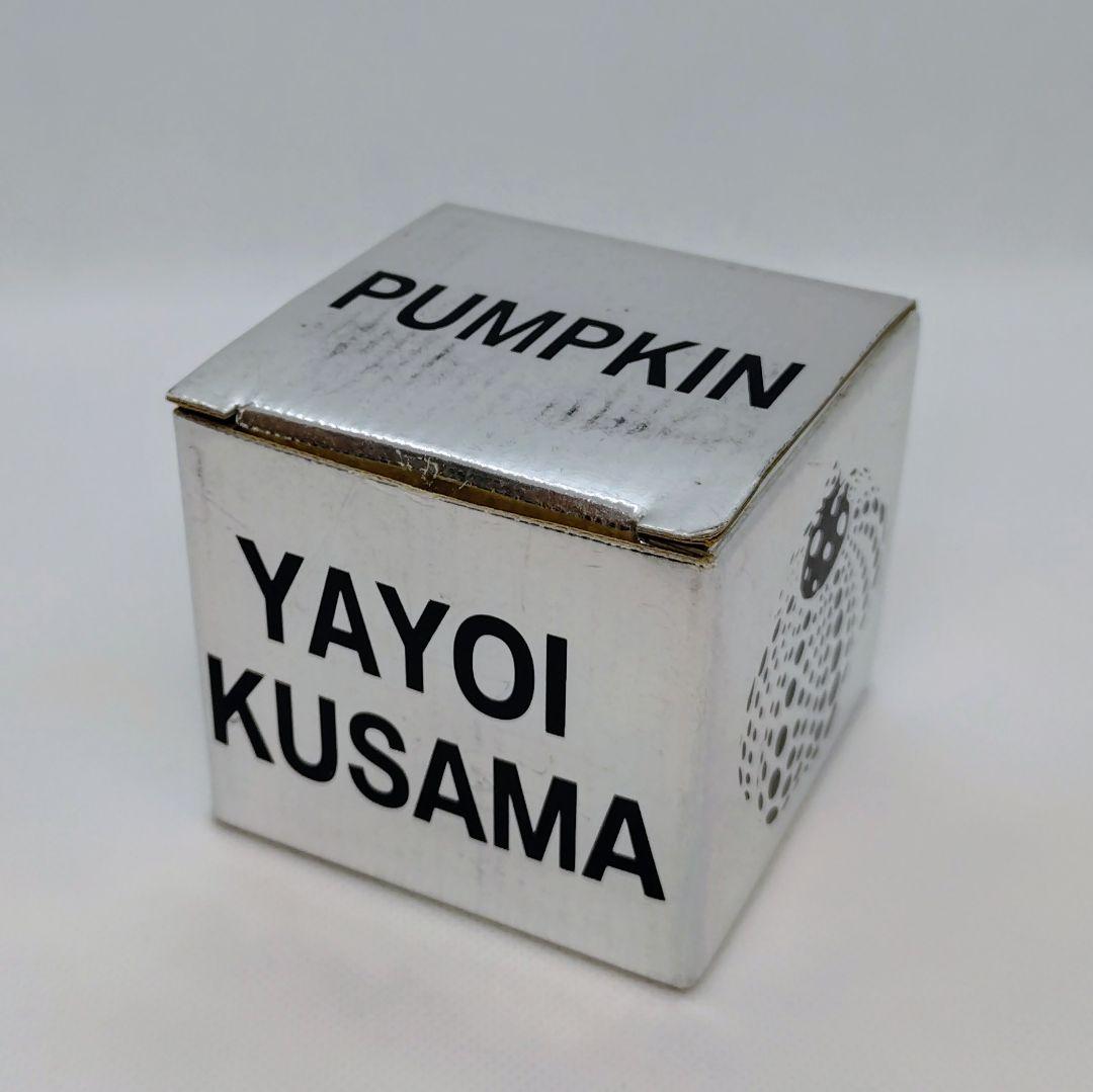 【希少品】草間彌生 パンプキン かぼちゃ オブジェ ペーパーウェイト 箱付