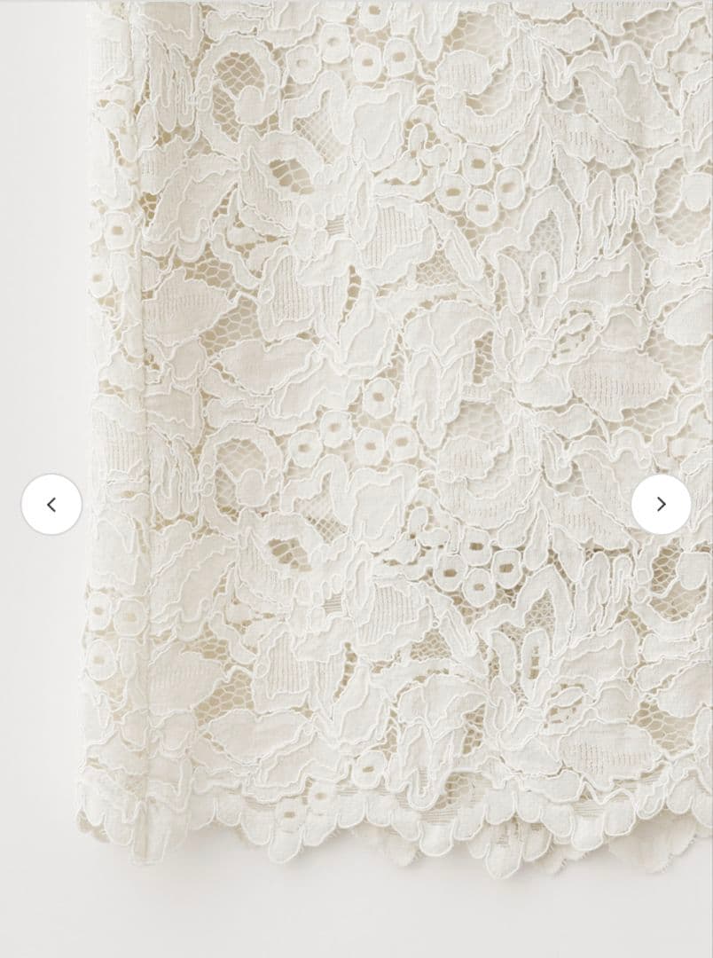 LOUNIE レースタイトスカート