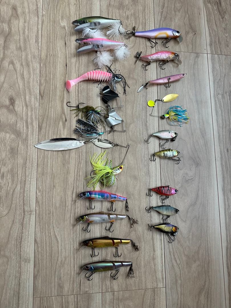 バス釣り　ハードルアー 24個セット