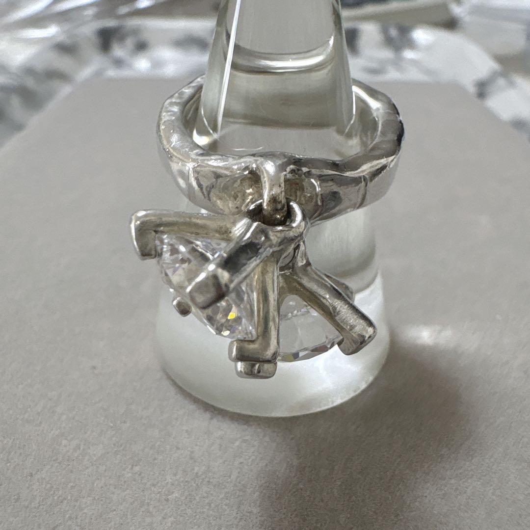 e.m. ★ リング ★ 揺れジルコニア