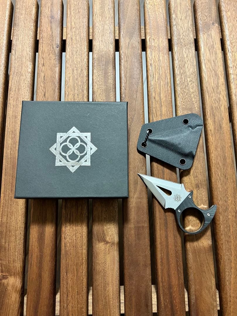 田村装備開発　KONOHA Damascus ナイフ　個人装備