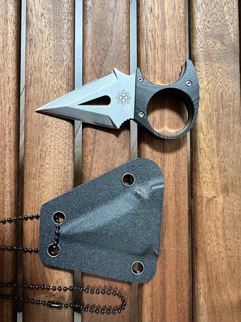 田村装備開発　KONOHA Damascus ナイフ　個人装備