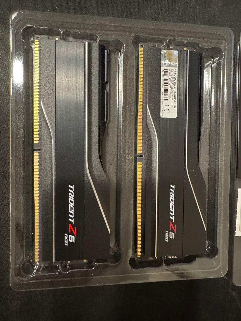 G.SKILL DDR5-6000 32GB TRIDENT Z5 NEOメモリ