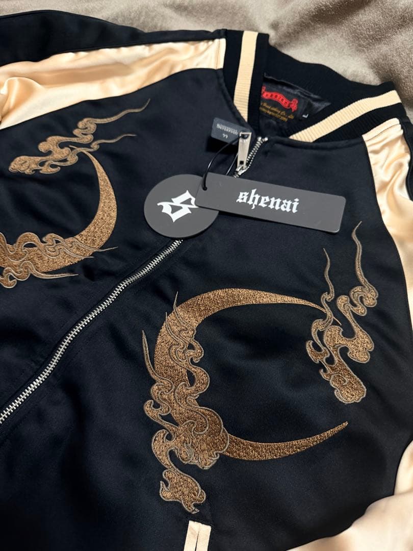 未使用 SKAJAN 虎 限定 スカジャン unisex 美品 サテン