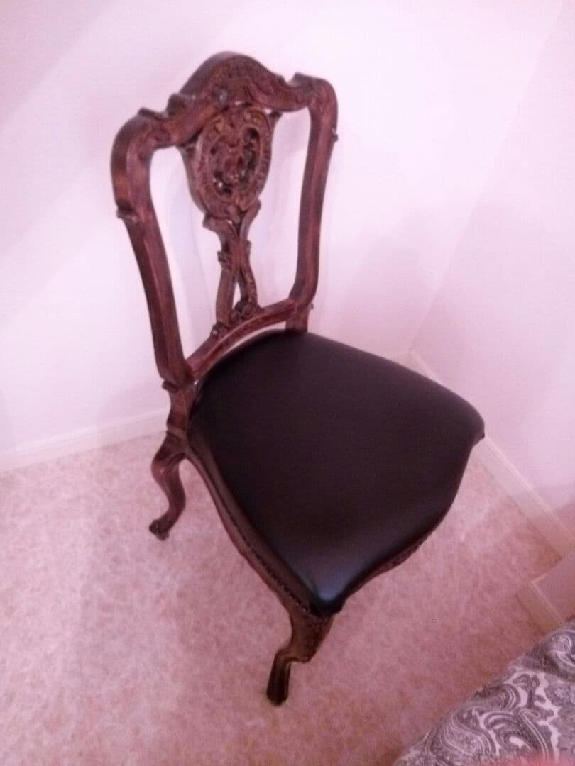 ロココ調ビクトリアンチェア一脚