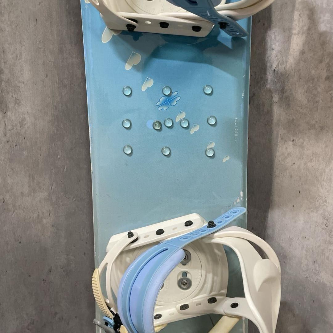 キッズ スノーボード 即乗り3点セット 118cm バイン HEAD ブーツ付き