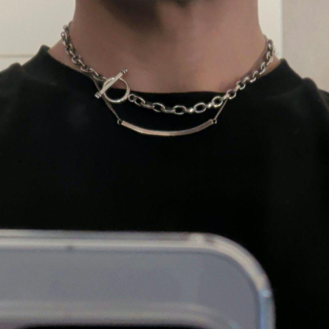 MEXICO 925刻印等　ヴィンテージメキシカンジュエリー　ネックレスチェーン