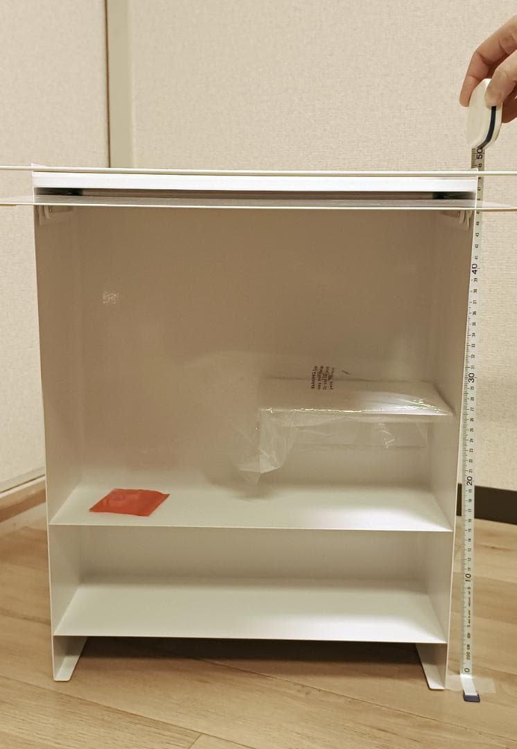 山崎実業 tower 前開き 調味料ラック（ホワイト）