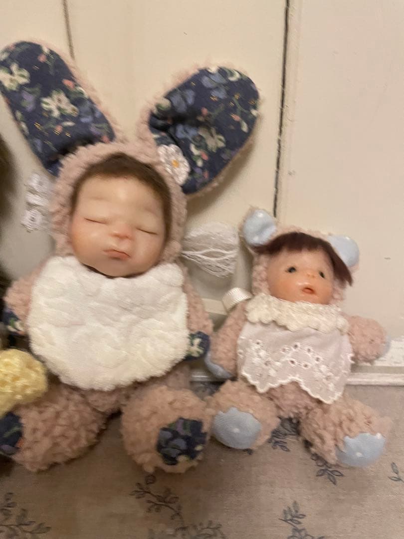 樹脂粘土　ベビー　天使　一点物　6人セット　ハンドメイド