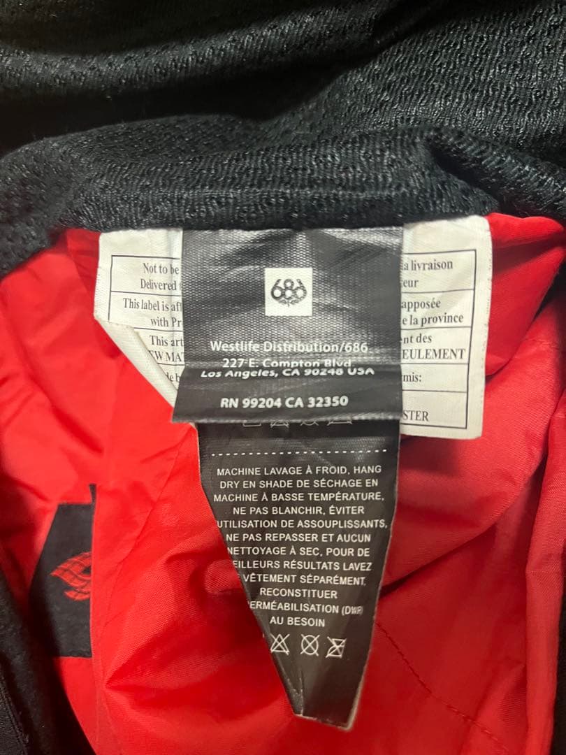 スノーボードウェア　メンズ　686 上下