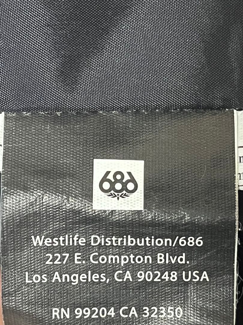 スノーボードウェア　メンズ　686 上下