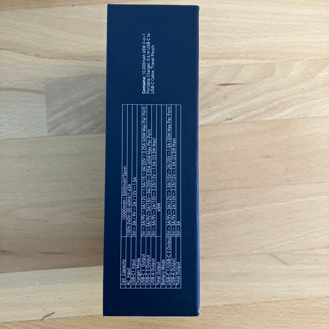 スマホアクセサリー ANKER 733 POWER BANK 65W