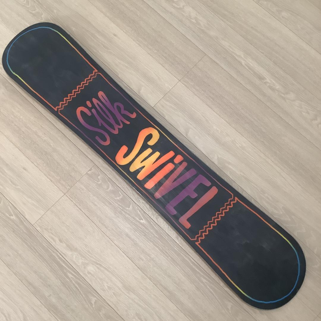 062SWIVEL SILK142cmレディーススノーボード初心者グラトリセット
