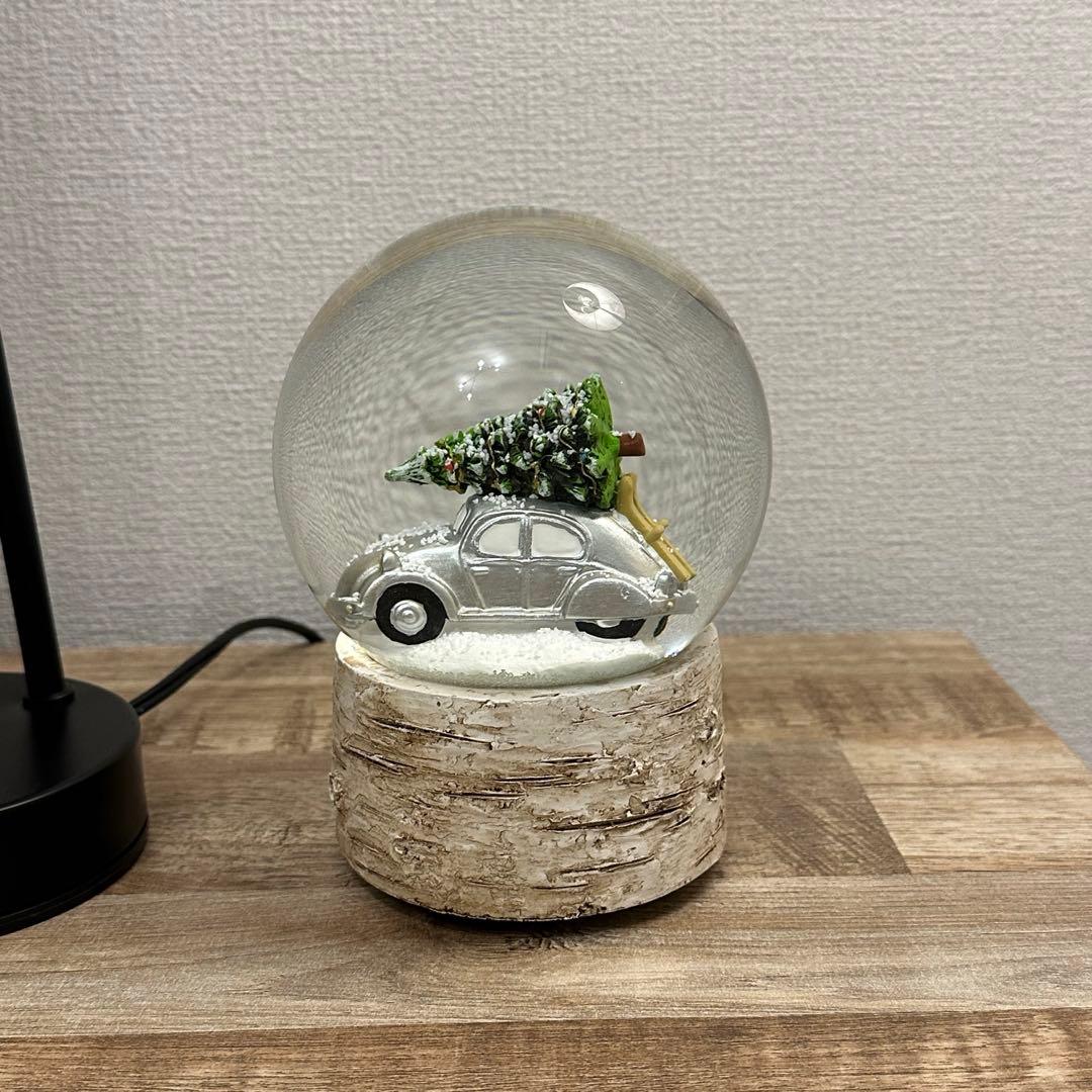 DULTON ダルトン スノードーム 車 オルゴール 雑貨