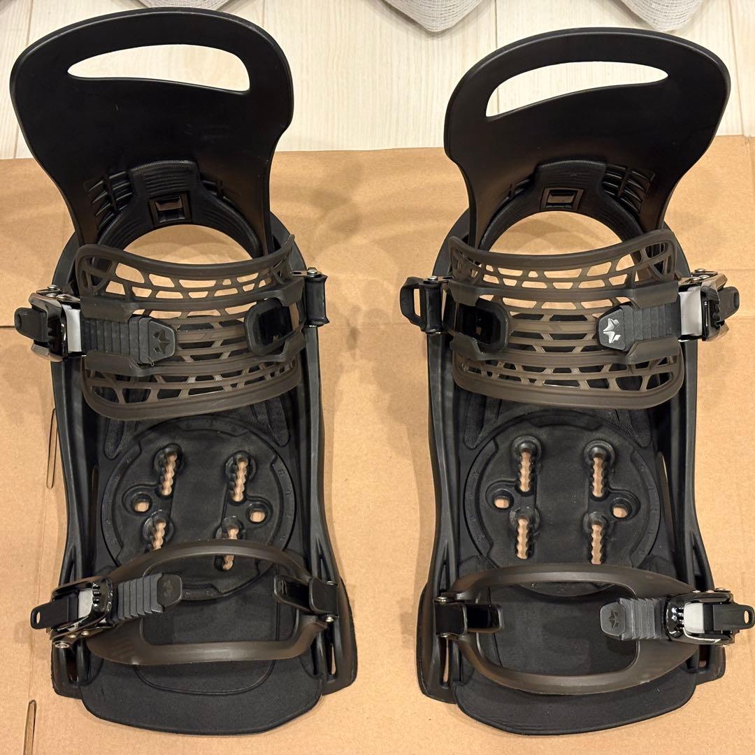 ROME スノーボードビンディング M/L ブラック