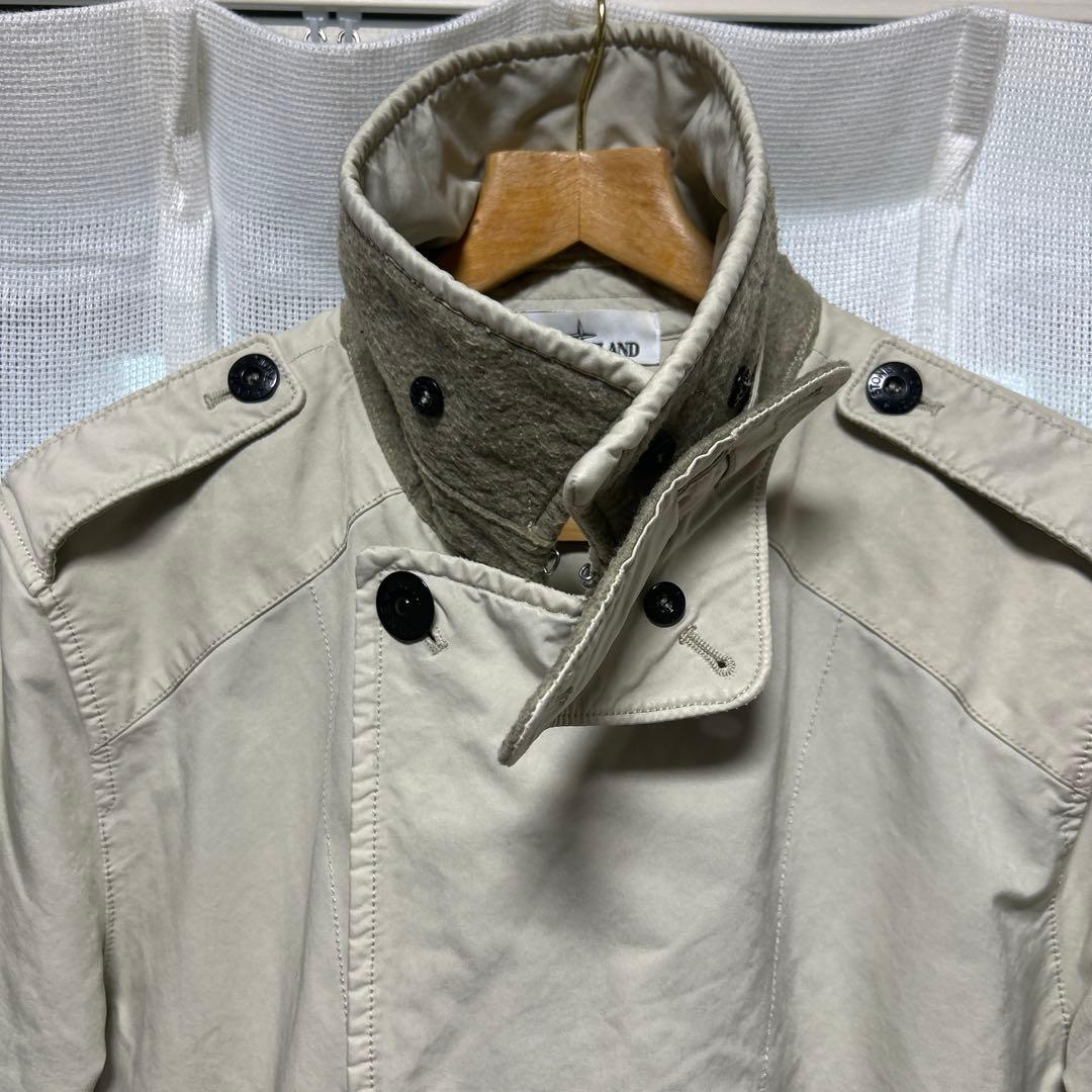 Stone  ストーンアイランド ベージュ トレンチコート