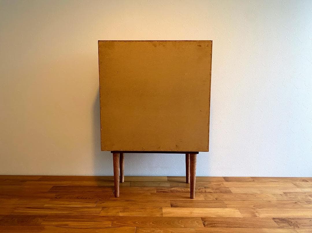 プロフ必読　デンマーク製 チーク レコードキャビネット 仕上済