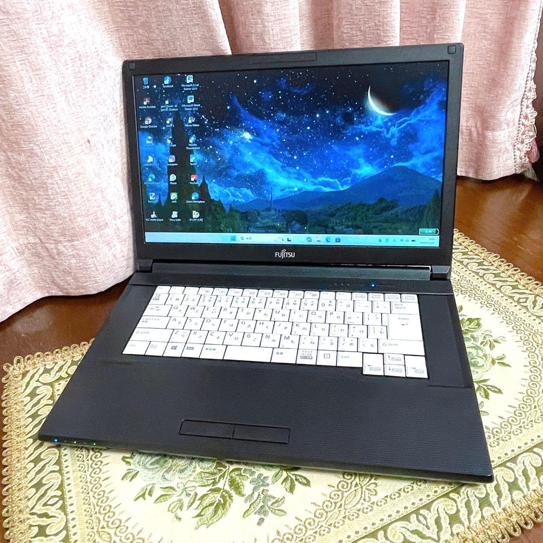 美品⭐︎第10世代⭐︎SSD⭐︎ノートパソコン⭐︎マットブラック⭐︎オフィス付き