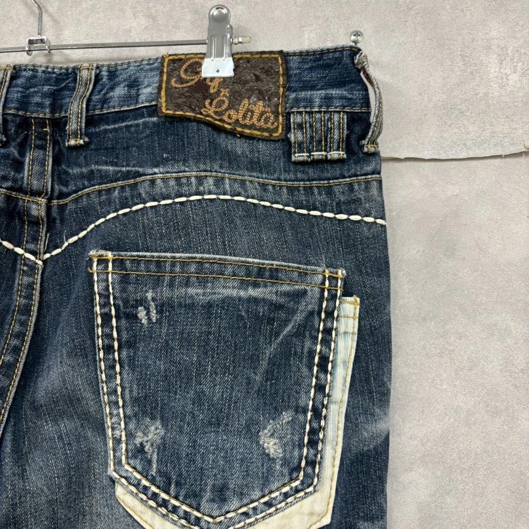 大きめサイズ W34 LOLITA JEANS y2kフレアデニム N1447