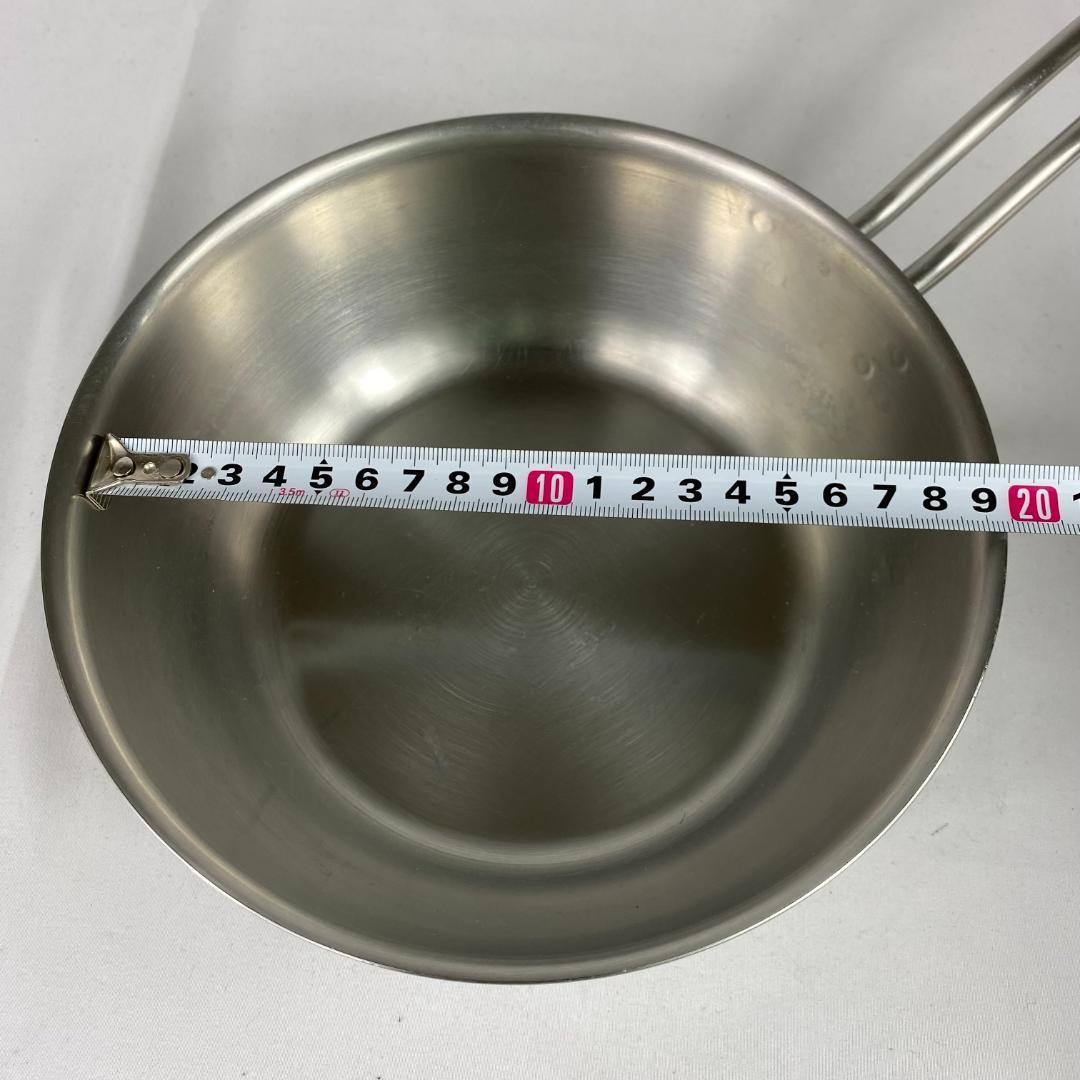 YOSHIKAWA COOK CHEF 高耐久オールステンレス鍋 4点セット